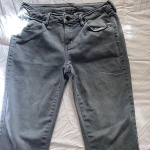 Grey jeggings